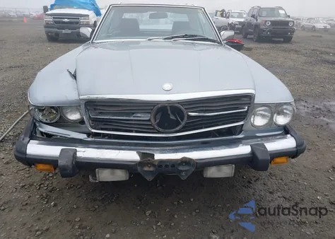 1984 Mercedes-Benz 380 Sl z USA, uszkodzony, nr VIN WDBBA45A1EA014200